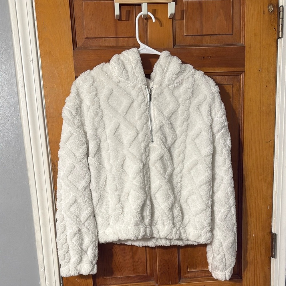 Cozy White Hoodie